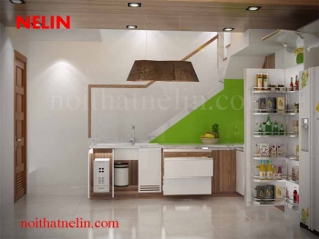 TỦ BẾP ACRYLIC ACI 103